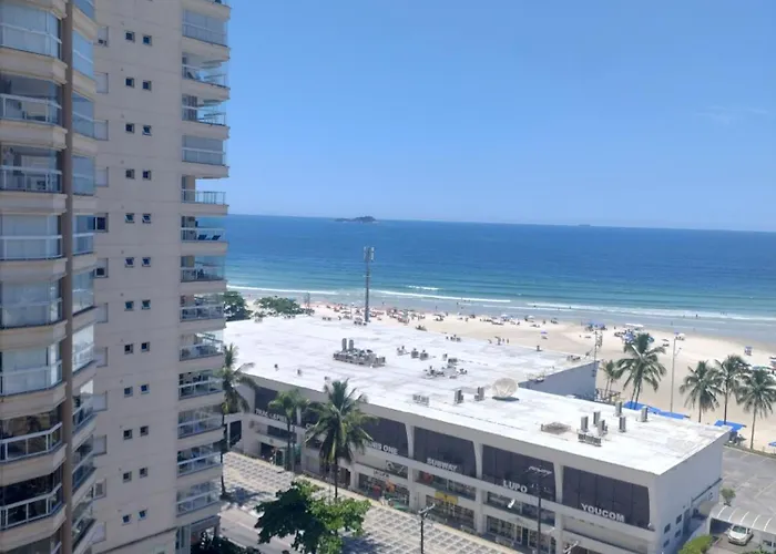 Apto Pitangueiras Pe Na Areia E Vista Do Mar Guarujá